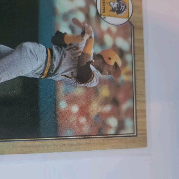 1987 Topps - #320 Barry Bonds MINT ERROR ON CARD CUT OFF #3 AND PARTIAL #0 - Picture 8 of 15